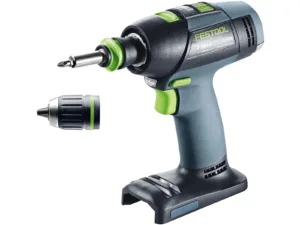 Perceuse-visseuse sans fil Festool T 18+3, mandrin CENTROTEC amovible