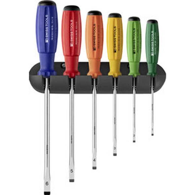 Jeu de 6 tournevis à fente PB Swiss Tools PB 8240