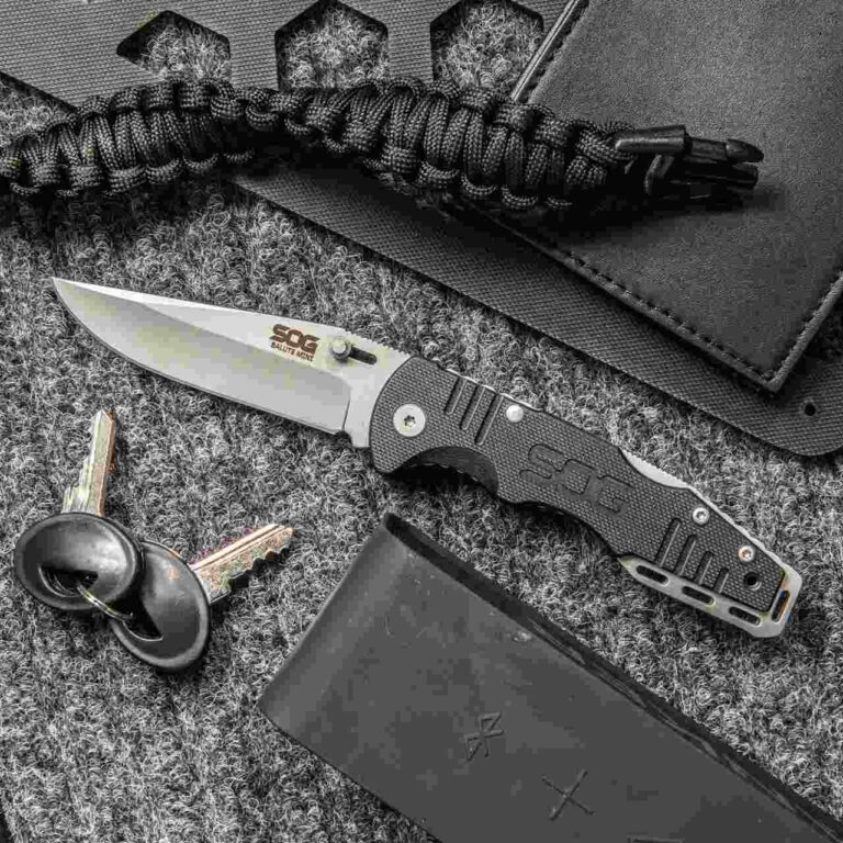 SOG Salute Mini – Couteau pliant tactique G-10